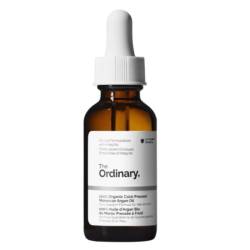 The Ordinary 100% Organic Cold Pressed Moroccan Argan Oil For Dry & Flaky Skin 30ml