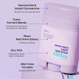 Instree Onion Fresh Light SPF50+ PA++++ Sun Stick 22g Isntree