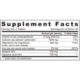 Sunshine Nutrition Calcium Magnesium Zinc With Vitamin D 100 Tablets Sunshine Nutrition