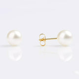 Studex Sensitive Gold Plated 8MM White Pearl