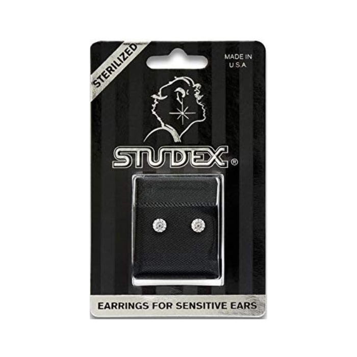 Studex Sensitive Stainless 4.5mm Fireball AB Crystal