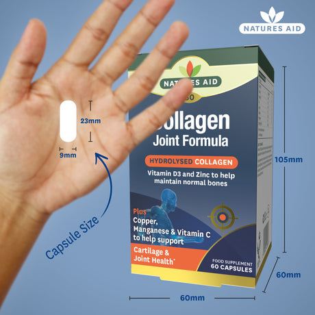 Natures Aid Collagen Joint Formula 60's Capsules