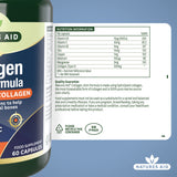 Natures Aid Collagen Joint Formula 60's Capsules Natures Aid