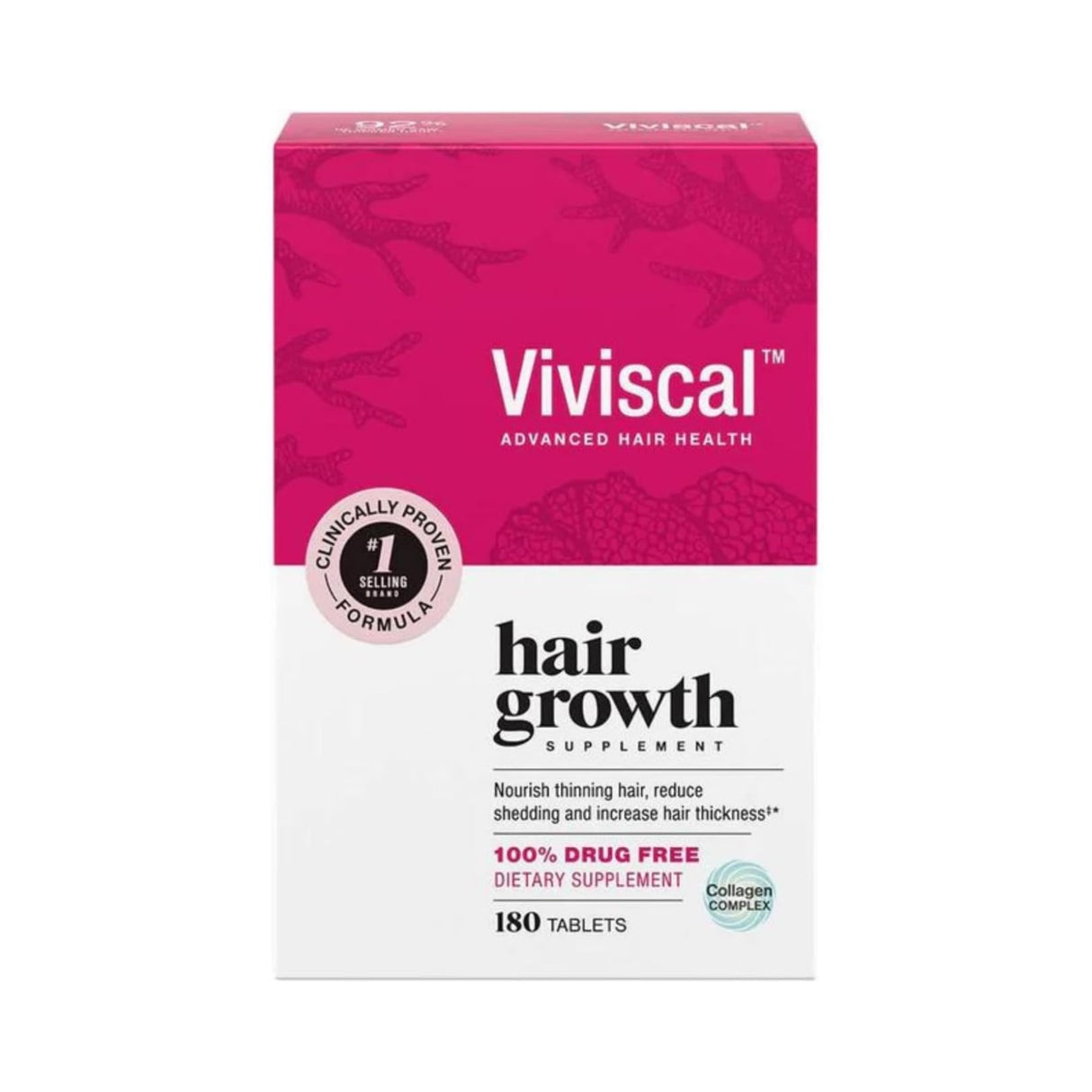 اشتري مكمل Viviscal Max Strength للنساء 180 قرصًا