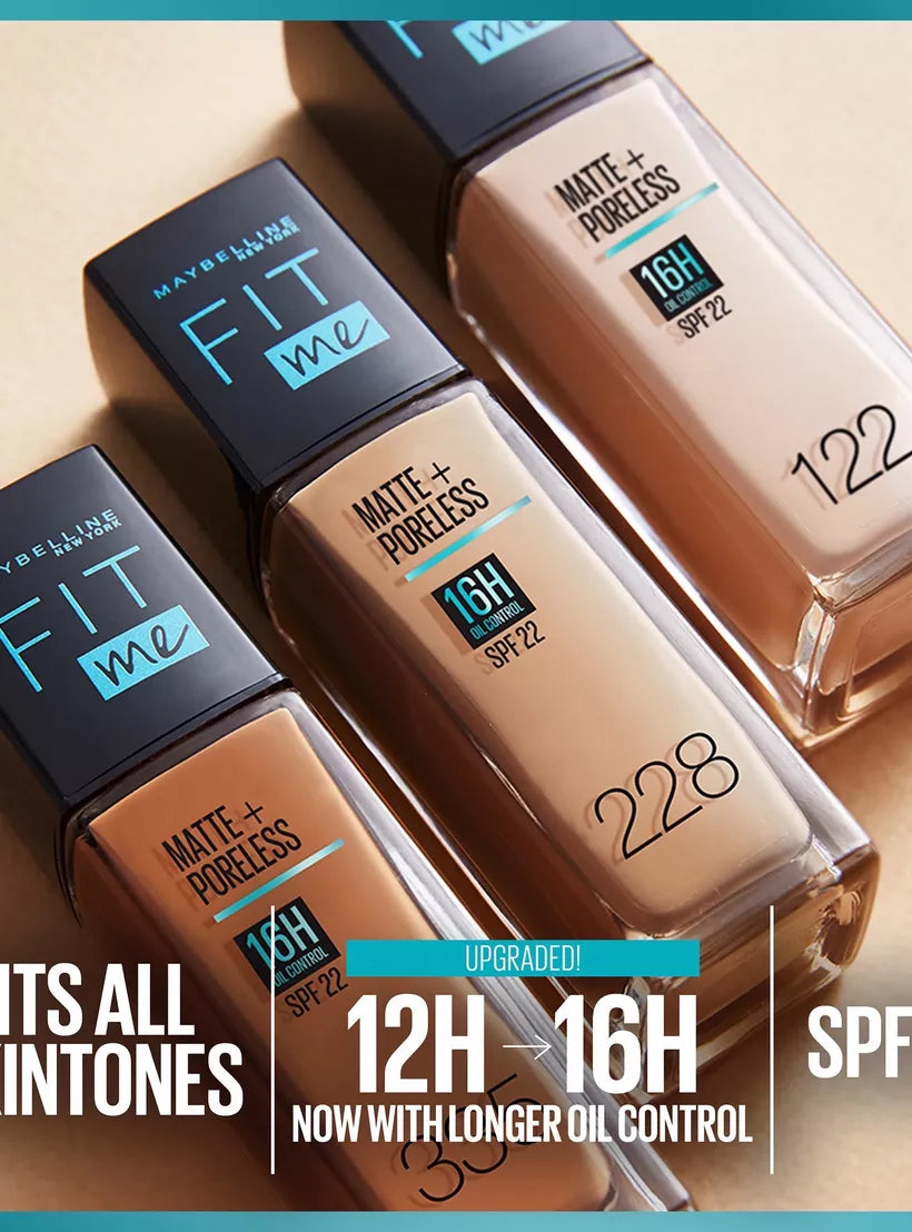 Maybelline New York Fit Me Matte and Poreless Foundation 312