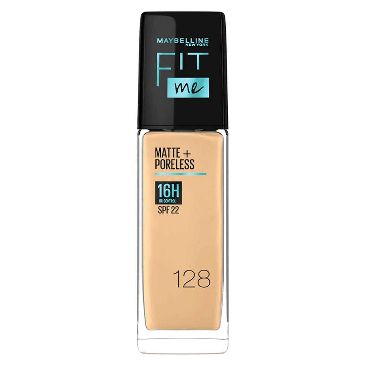 Maybelline Fit Me Matte + Poreless Foundation 128 Warm Nude 30 mL