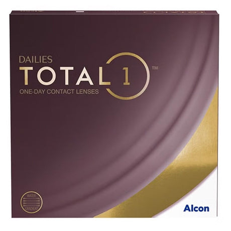Alcon Dailies Total1 One Day Clear Contact Lenses, Base Curve 8.5, Power -5.75, Pack of 90's Alcon