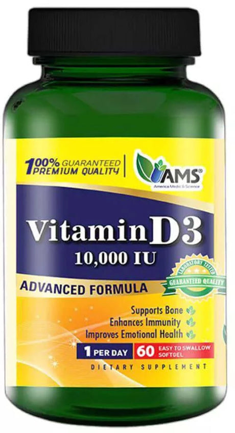 AMS VIT X-D3 10000IU 60S