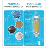 H2O Pure Blue Shower Filter Purifier