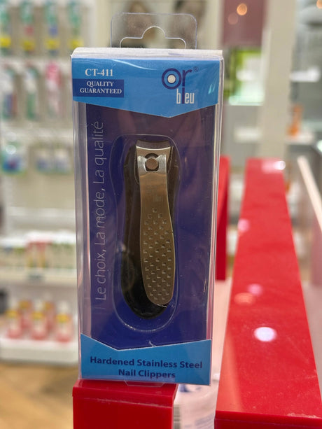 Or Bleu Hardened Stainless Steel Nail Clippers Ct-411 Or Bleu