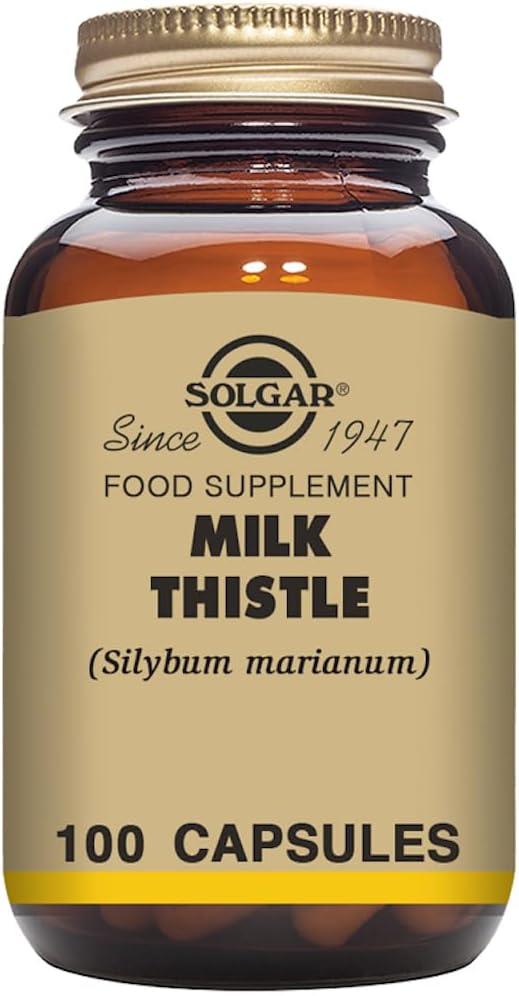 Solgar Fp Milk Thistle 100 Vegetable Capsules