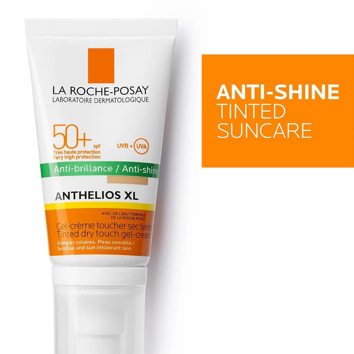 لاروش بوساي أنثيليوس XL كريم جل واقي من الشمس جاف الملمس مضاد للمعان SPF50+ 50 مل