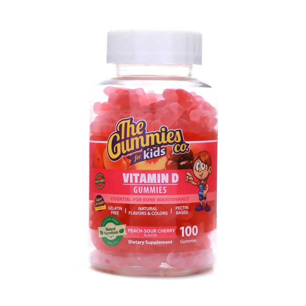 The Gummies Vitamin D Gummy Kids 100's