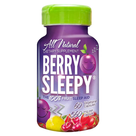 Pharmaxxi Berry Sleepy Sleep Supplement Capsules, Pack of 60's