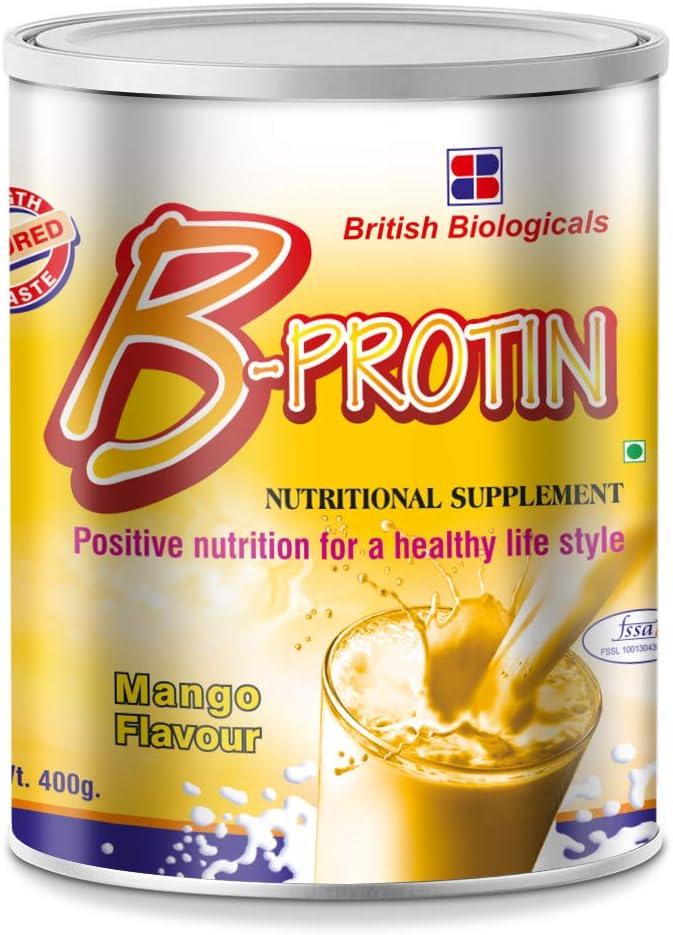 British Biologicals Mango Flavour B-Protin  400g