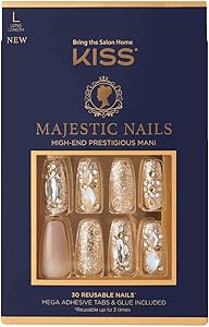 KISS Magestic Nails My Crown KMA01C, 1 Pack