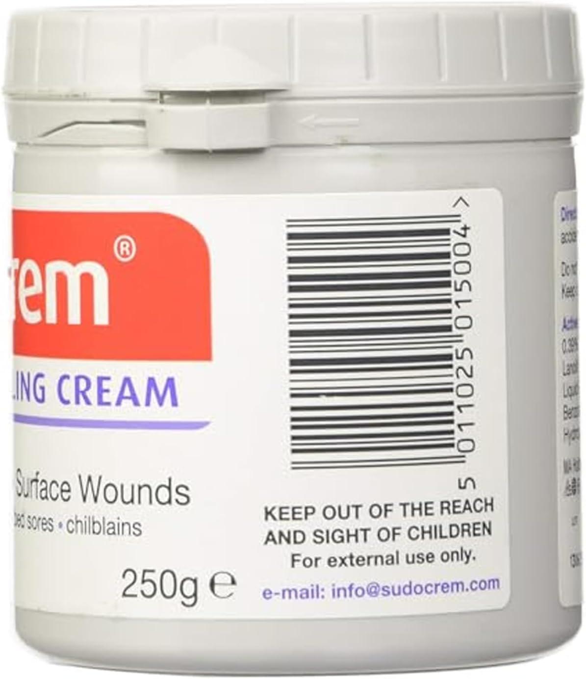 Sudocrem Antiseptic Healing Cream For Nappy Rash, Eczema, Burns - 250g