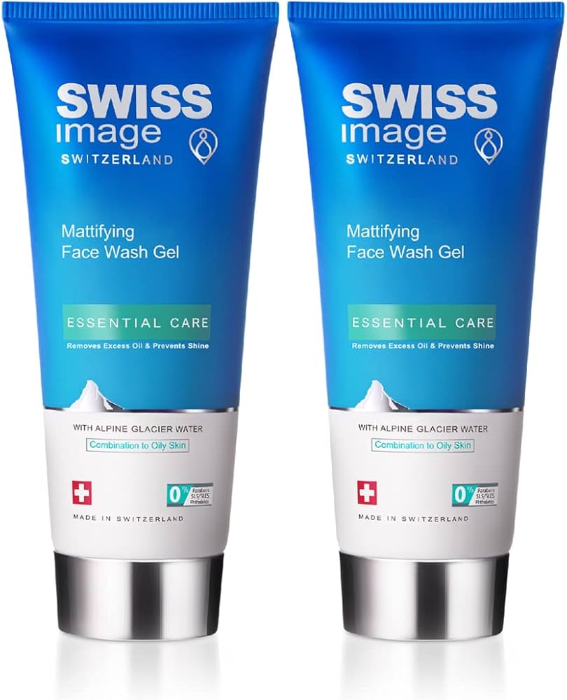 Mattifying Face Wash Gel Value Pack 2 X 200 ml, Deep Cleanse, Purify Skin for Long lasting Mattifying Look, For Combination to Oily Skin