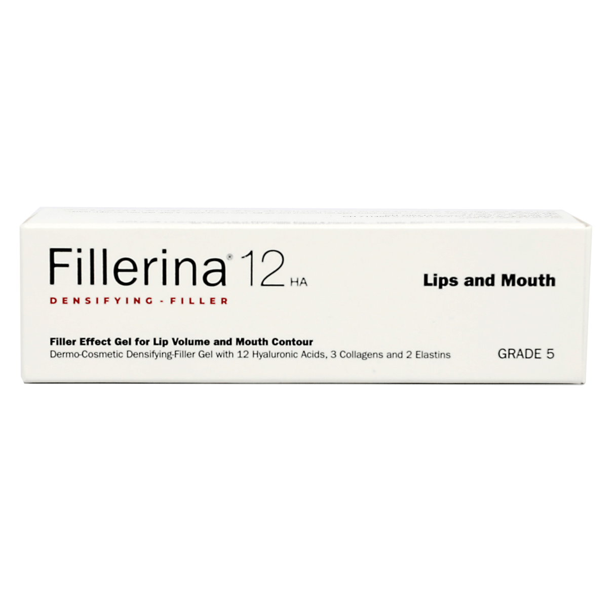 Fillerina Densifying Filler Gel 12 HA Lip & Mouth Grade 5 - 7 Ml- GLOBAL