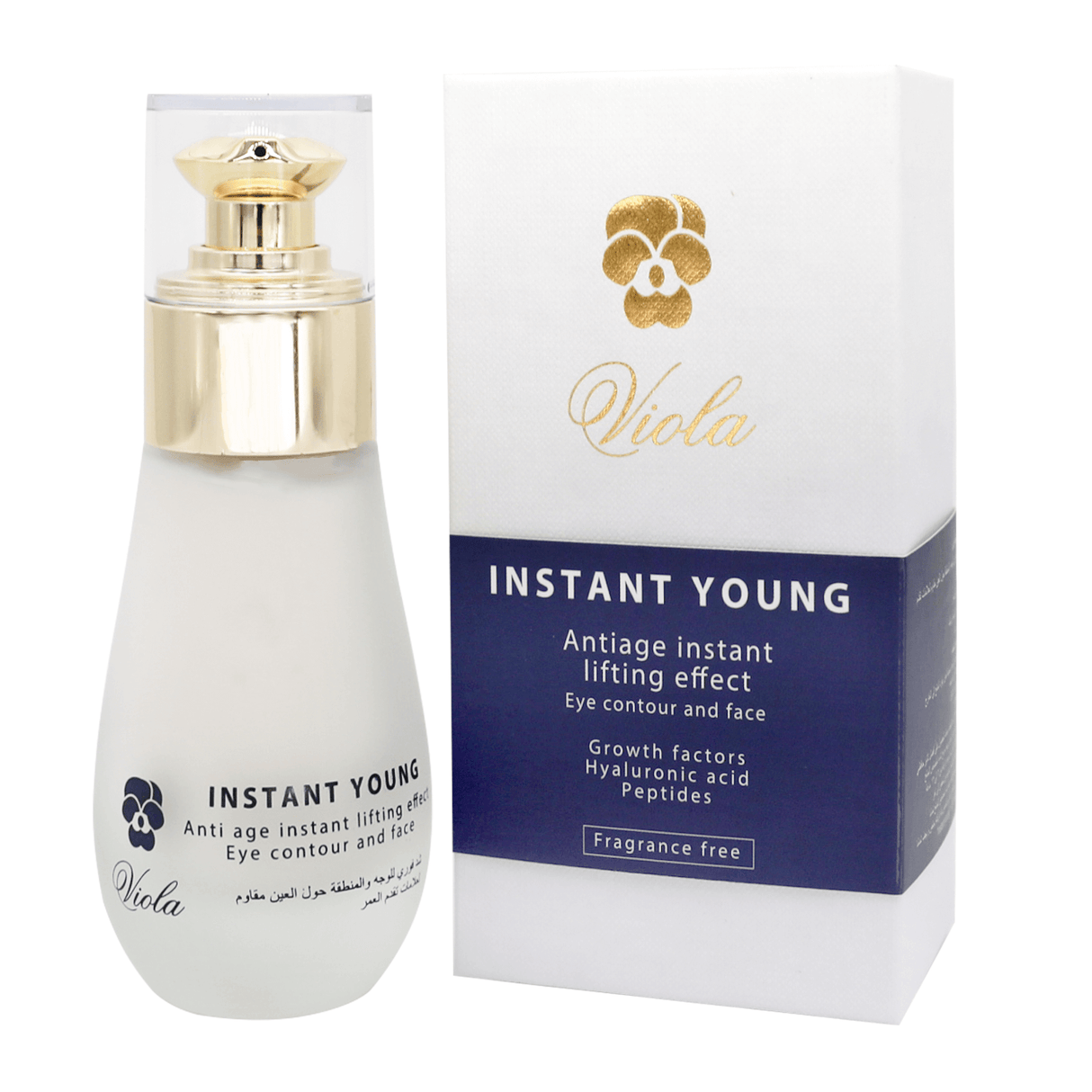 Viola Instant Young Eye Contour And Face 50 ml - ( Original )