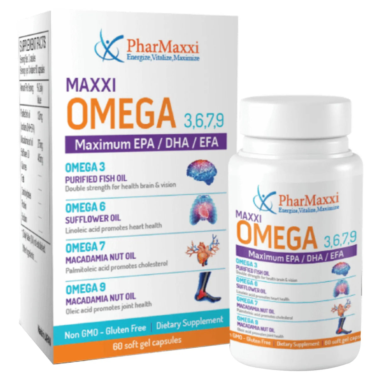 PharMaxxi Maxxi Omega 3,6,7,9 Capsules 60's