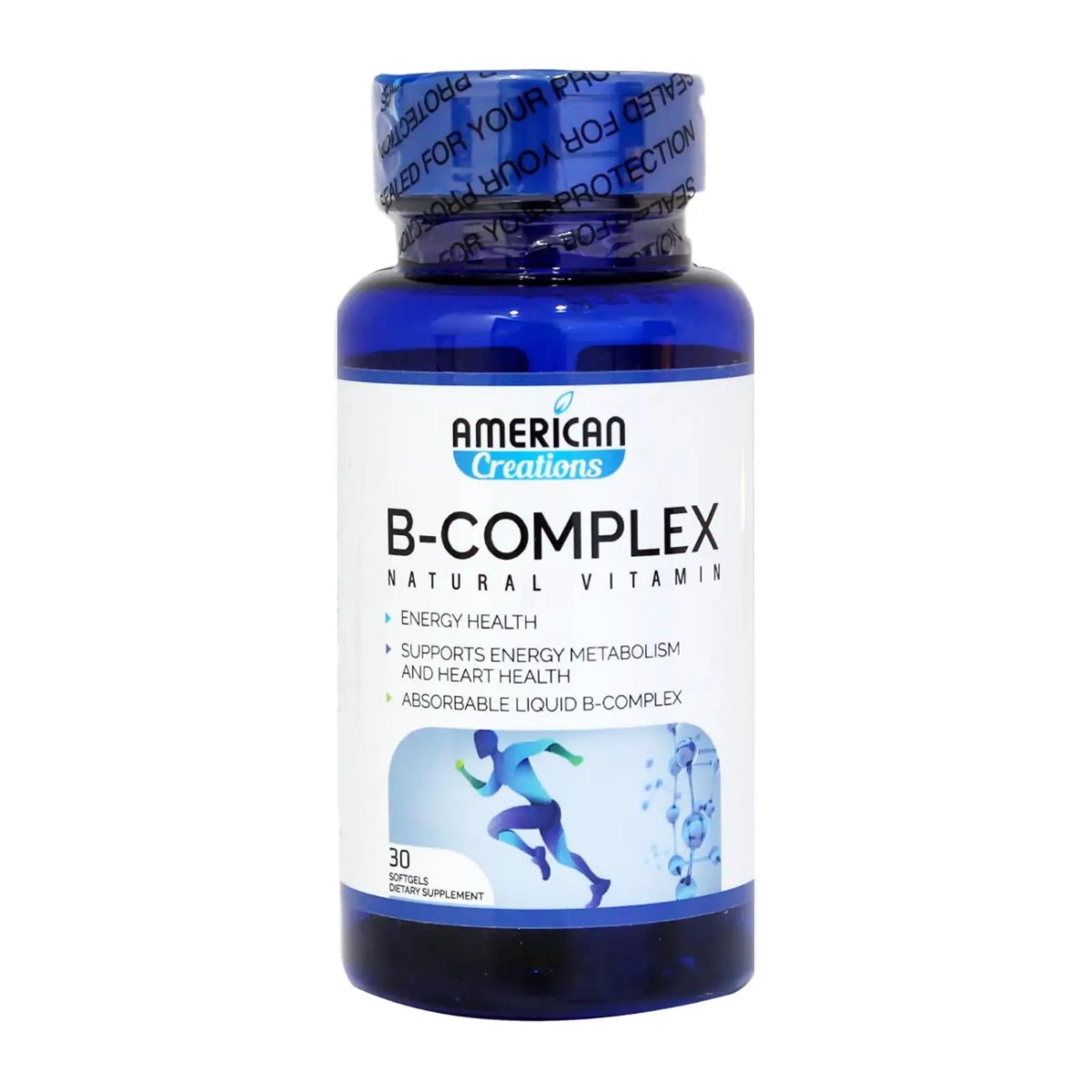 American Creations B Complex Soft Gels 30'S for nerve health