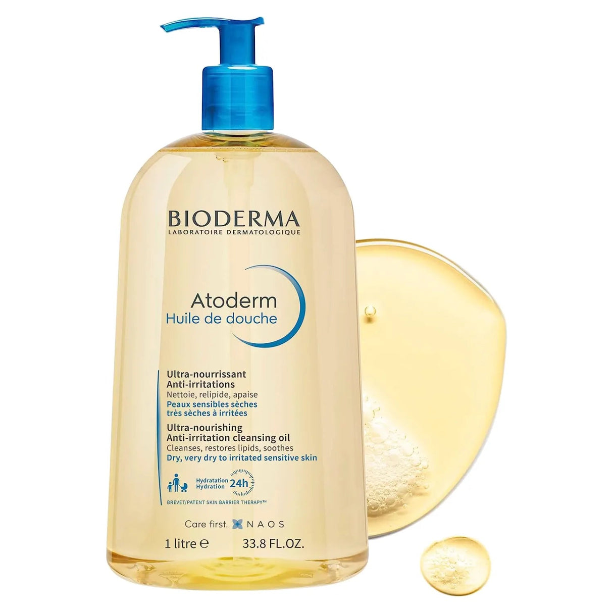 Bioderma Atoderm Nourishing Anti irritation Shower Oil For Irritated And Dry Sensitive Skin 1L Bioderma