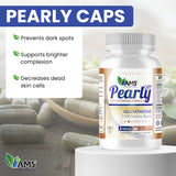 AMS Pearly Skin Glutathione Supplement 60 Capsules