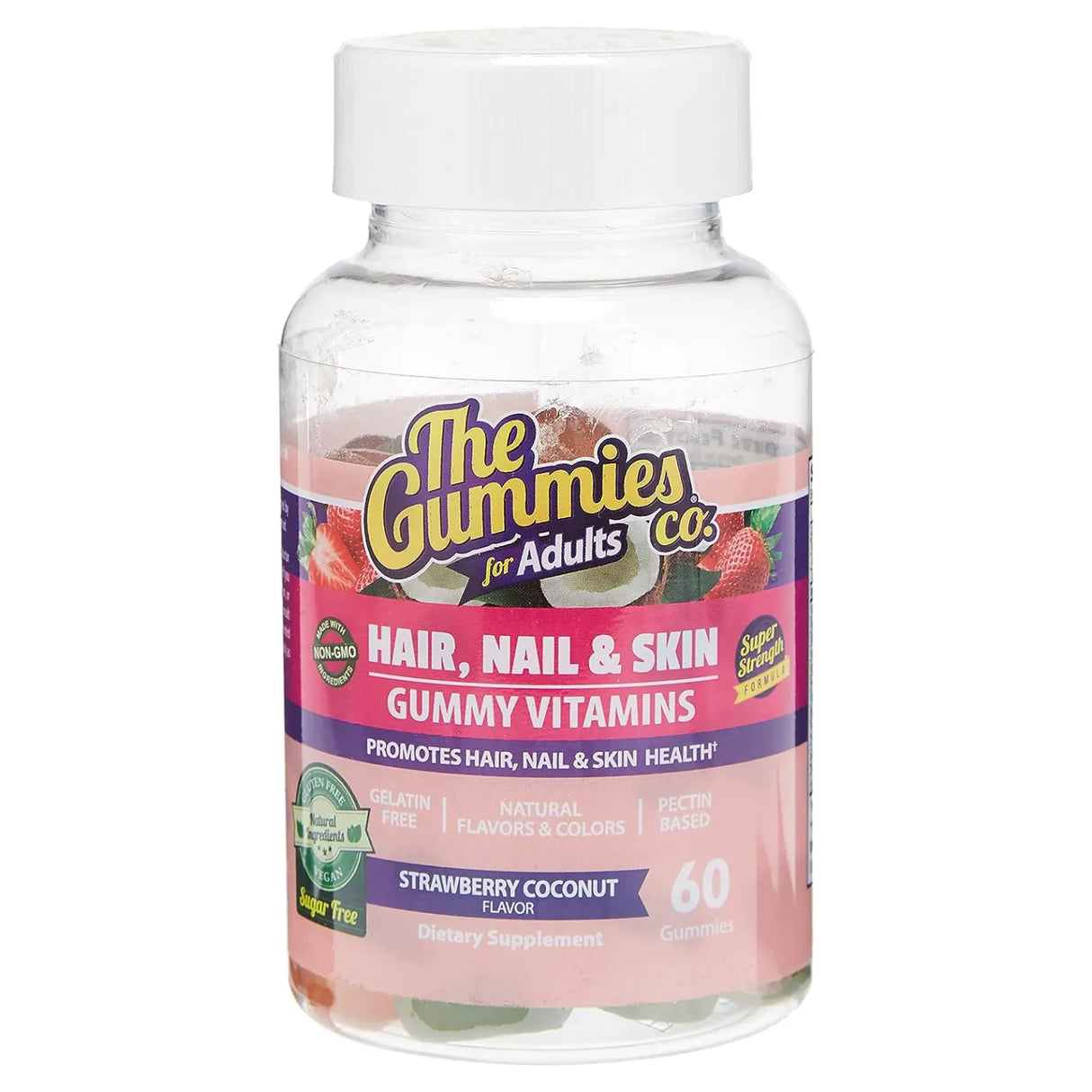 The Gummies Co. Hair, Nails & Skin Gummy Adults 60's