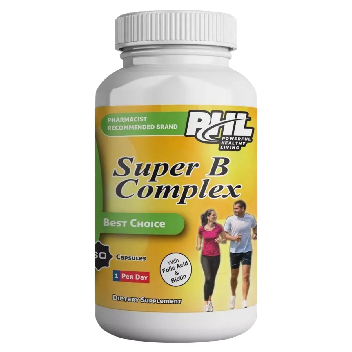 PHL Super B-Complex Capsules 60's