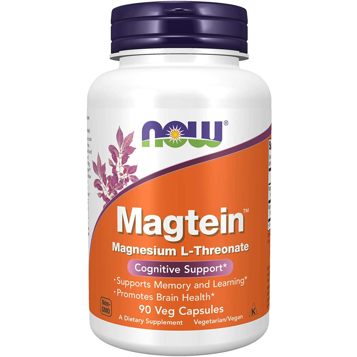 Now Foods, Magtein Vegetable Capsules 90's