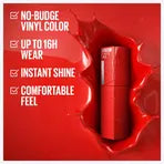 Maybelline New York Super Stay Vinyl Ink, Longwear Transfer Proof Liquid Lipstick, 50 Wicked