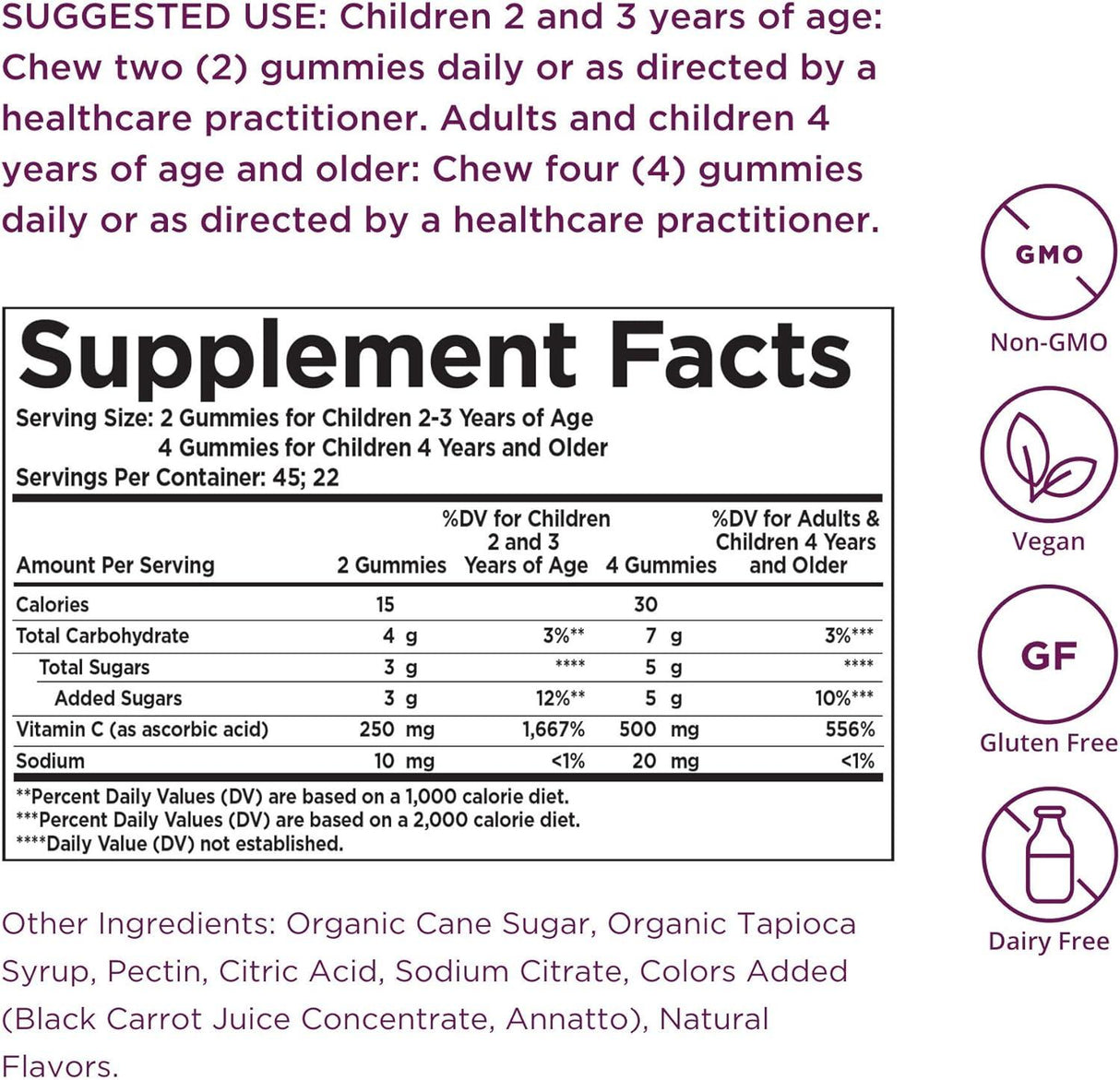 Solgar U-Cubes Children's Vitamin C, 90 Gummies