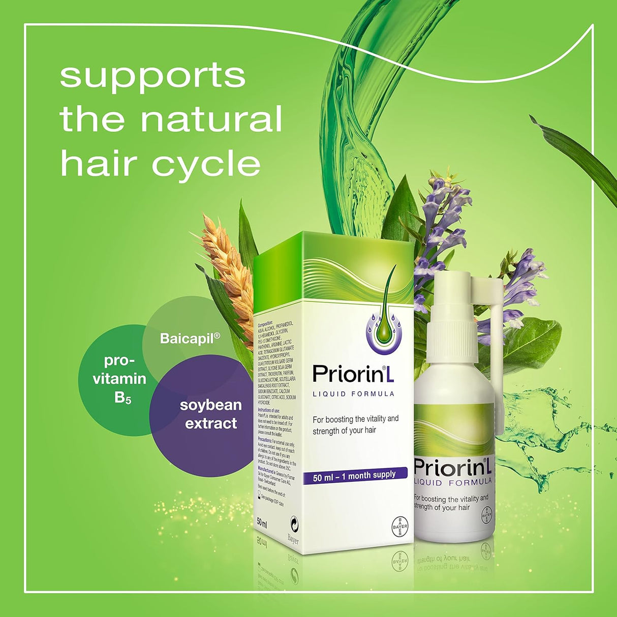 Priorin Liquid Formula Hair Serum (50ml)