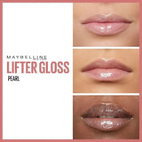 Maybelline New York Lifter Gloss, Lip Gloss With Hyaluronic Acid, 001 Pearl Maybelline