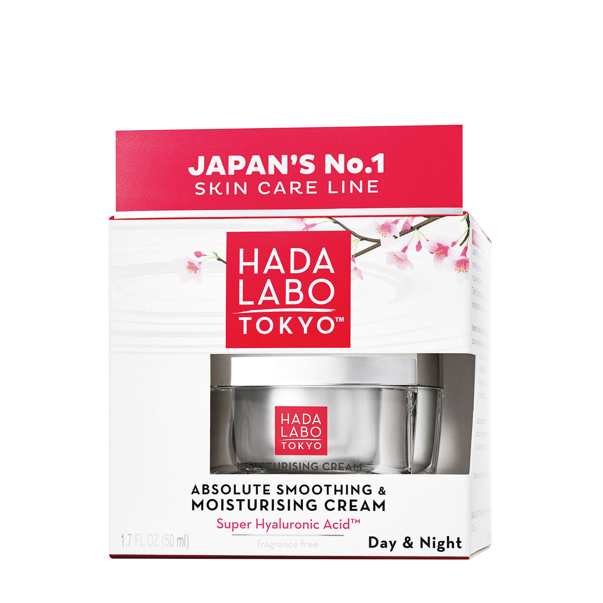 Hada Labo Tokyo Absolute Smoothing & Moisturising Cream 50ml