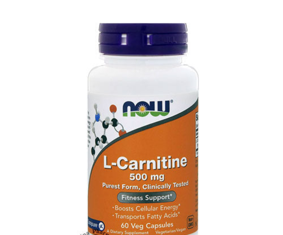 Now L-Carnitine 500mg Capsules 60s