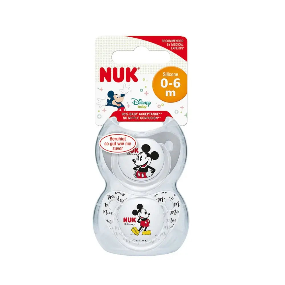 NUK Disney Baby Soother 2s (0-6 months)