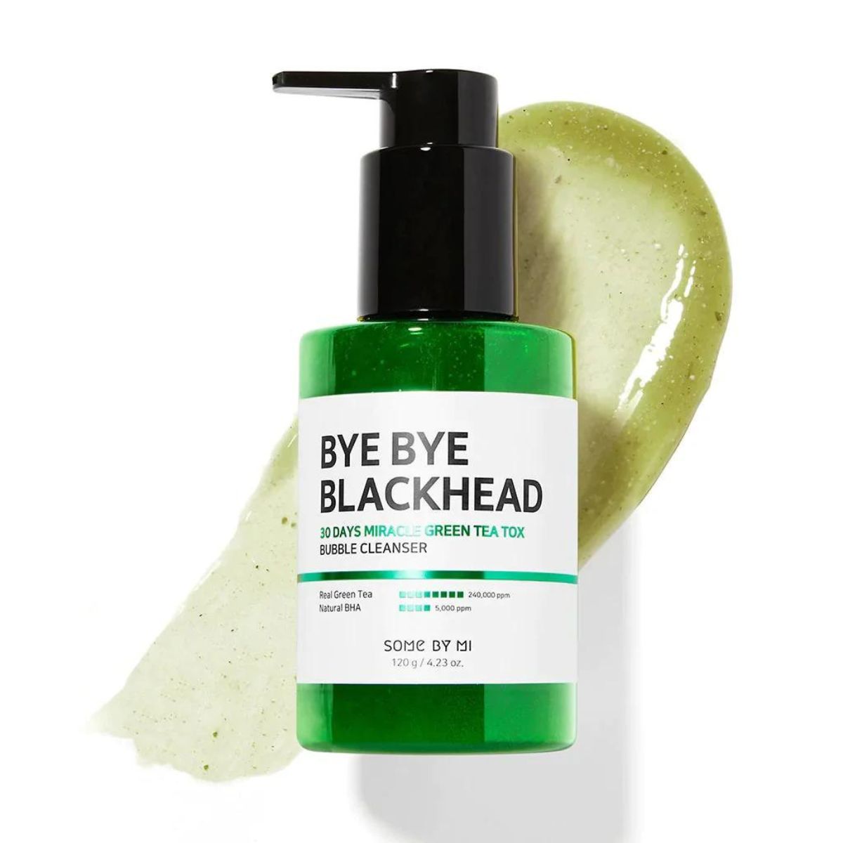 Bye Bye Blackhead 30 Days Miracle Green Tea Tox Bubble Cleanser