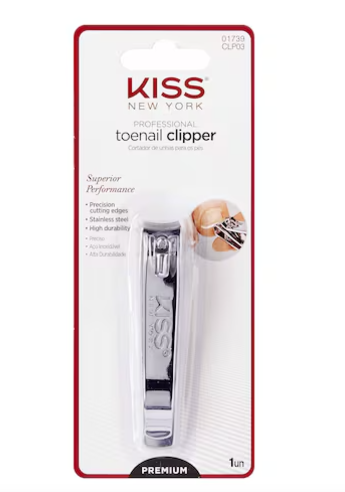 Kiss Toe Nail Clipper CLP03 Silver