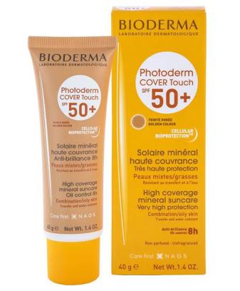 Bioderma Photoderm Cover Touch SPF50+ Golden 40 mL