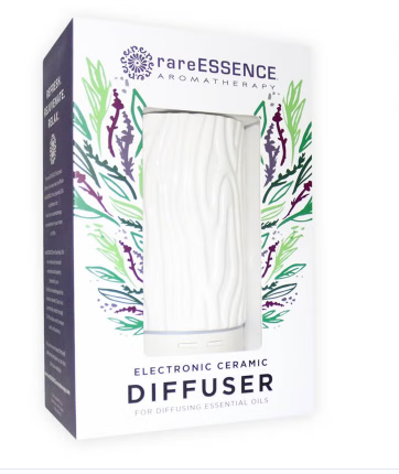Rare Essence Electronic Ceramic Diffuser 100 mL Capacity 9101WHT rare essence