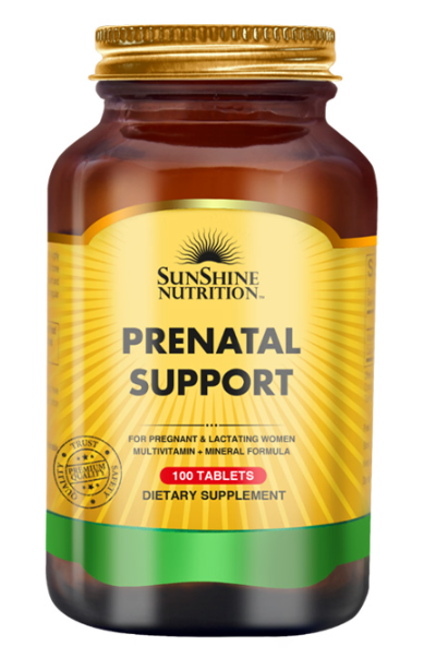 Sunshine Nutrition Prenatal Support Tablet 100's Sunshine Nutrition