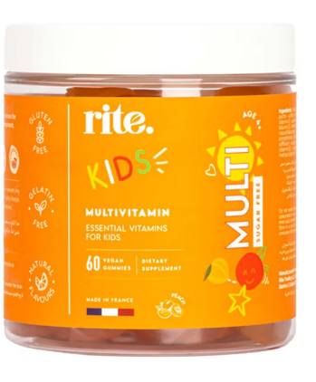 Rite Kids Multivitamin Gummies, Pack of 60's