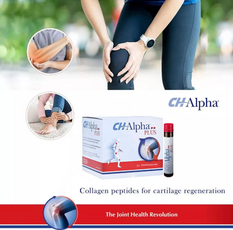 CH Alpha Plus Drinkable Collagen Peptide Vials 25ml, Pack of 30's