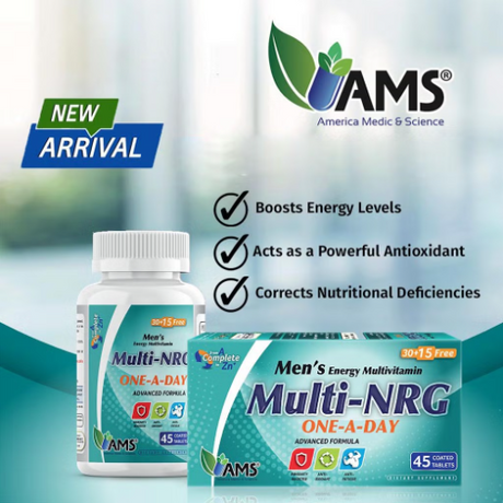 AMS MEN MULTI-NRG 45S TAB