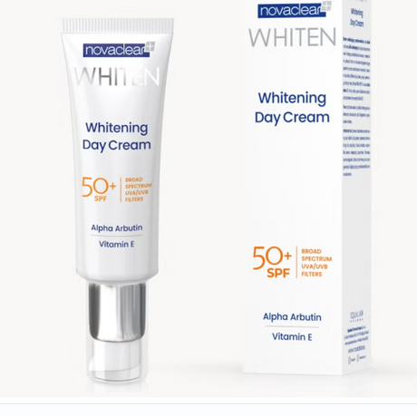 Novaclear Whitening Facial Brightening Day Cream with SPF50+, 50ml