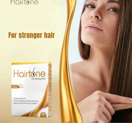Eva Pharma Hairtone Capsules With Biotin For Strong Hair, Pack of 60's Eva Pharma