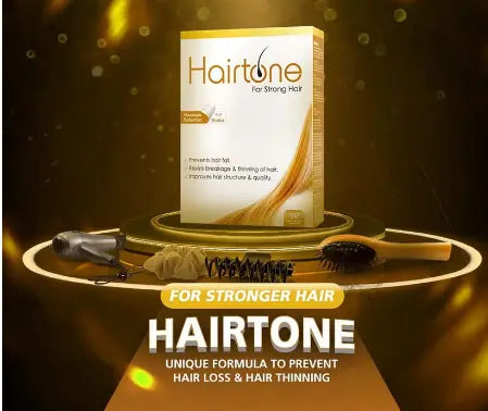 Eva Pharma Hairtone Capsules With Biotin For Strong Hair, Pack of 60's Eva Pharma