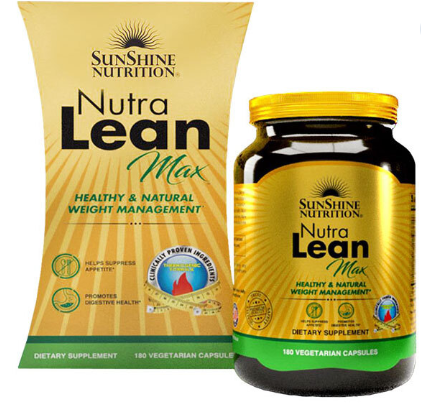 Sunshine Nutrition Nutra Lean Max 180 Capsules Sunshine Nutrition